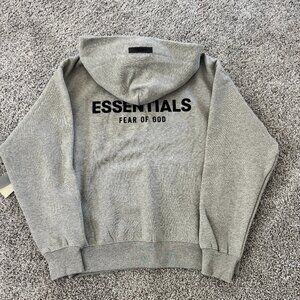 FOG Essentials grey crewneck sweater size S